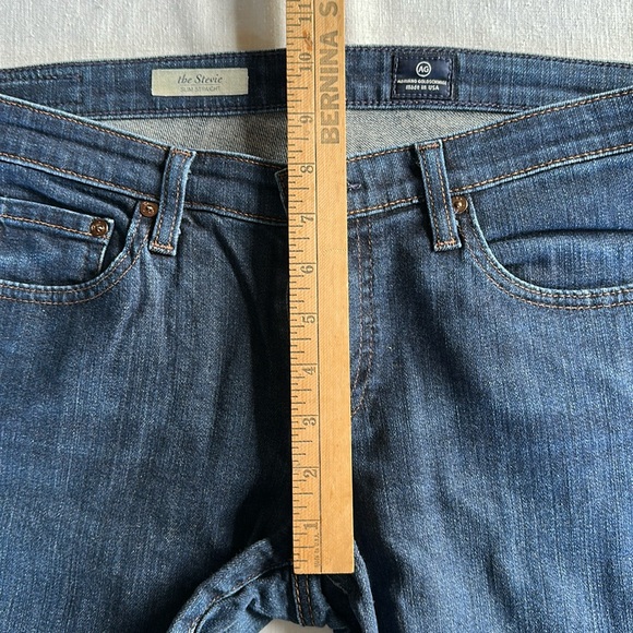 AG Adriano Goldschmied the Stevie Slim Straight Jeans 30R - Picture 6 of 10